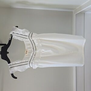 Bibi white tank nwot